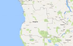 Superficie del territorio de Angola