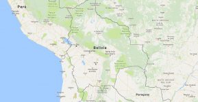 Superficie del territorio de Bolivia