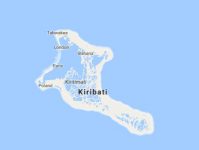Superficie del territorio de Kiribati