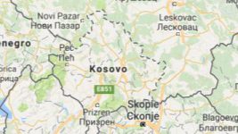 Superficie del territorio de Kosovo