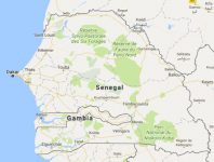 Superficie del territorio de Senegal
