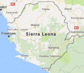 Superficie del territorio de Sierra Leona